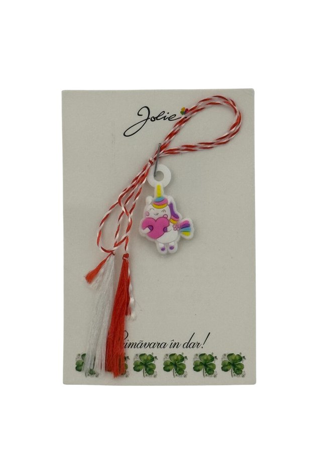 Rubber Martisor, Jolie, Multicolor