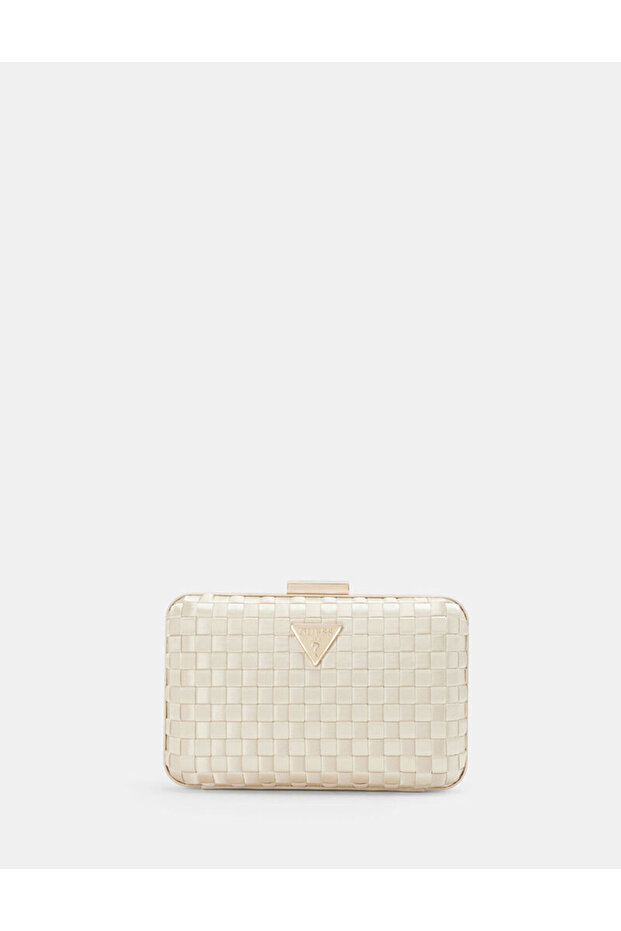 Twiller woven clutch