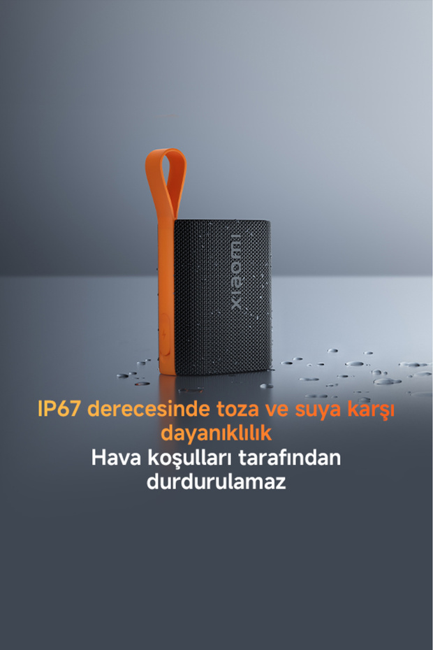 Sound Pocket S28D 5W IP67 Taşınabilir Bluetooth Hoparlör Siyah (Xiaomi Türkiye Garantili) - 4