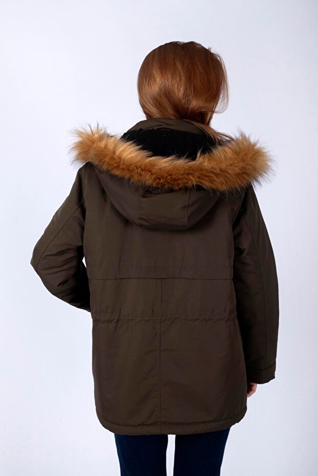 Hazel Kadın Mont Haki - 2