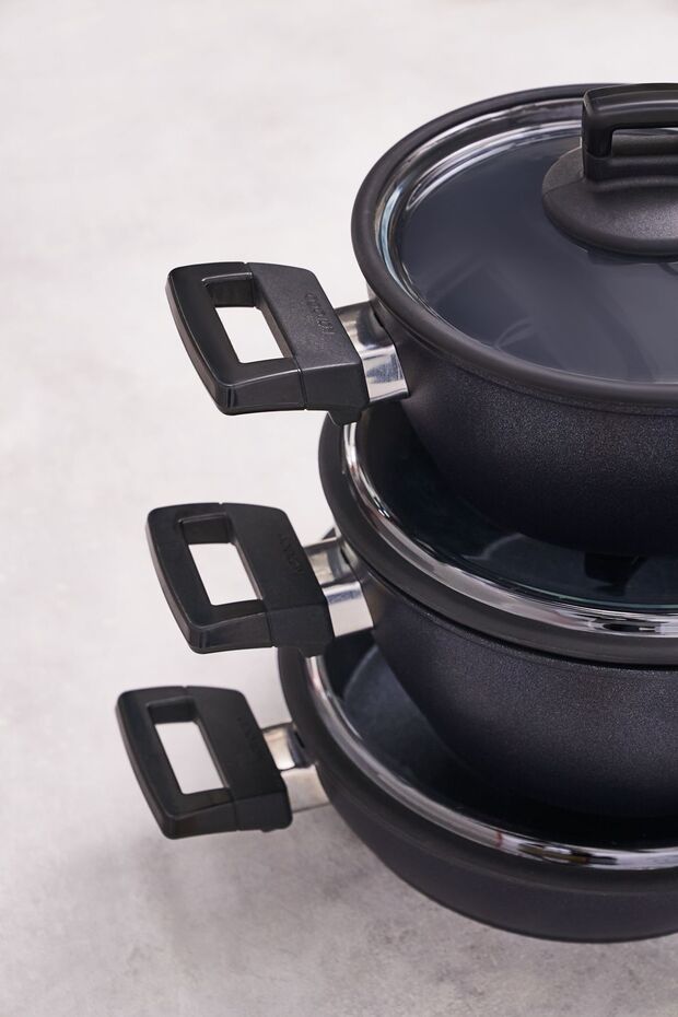 Biodiamond Powerful Plus 7 Parça Tencere Seti - 4