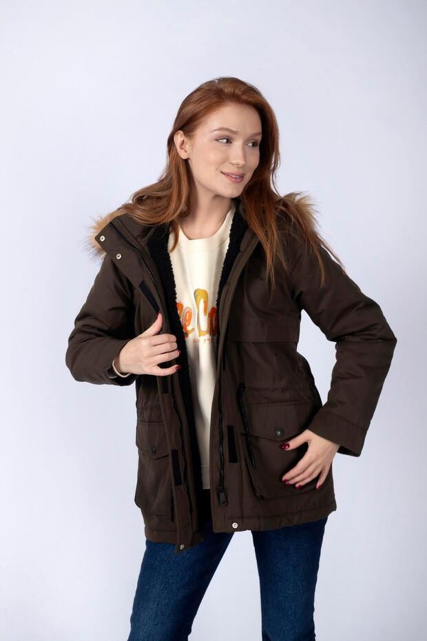 Hazel Kadın Mont Haki - 1