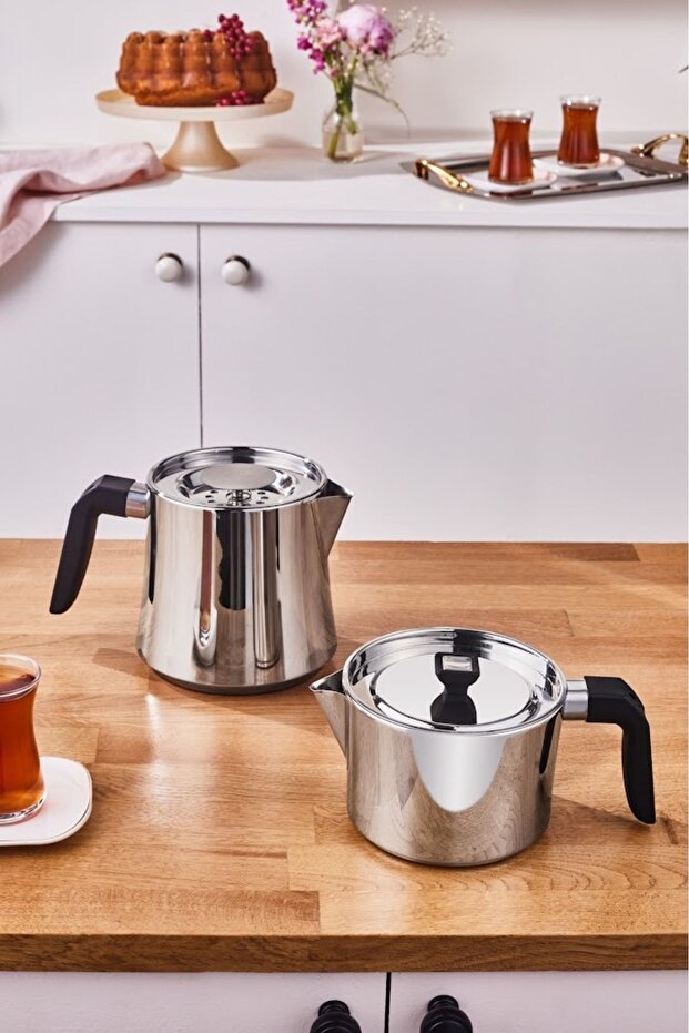 مجموعة إبريق الشاي الأسود Sivüple Maxi - 3