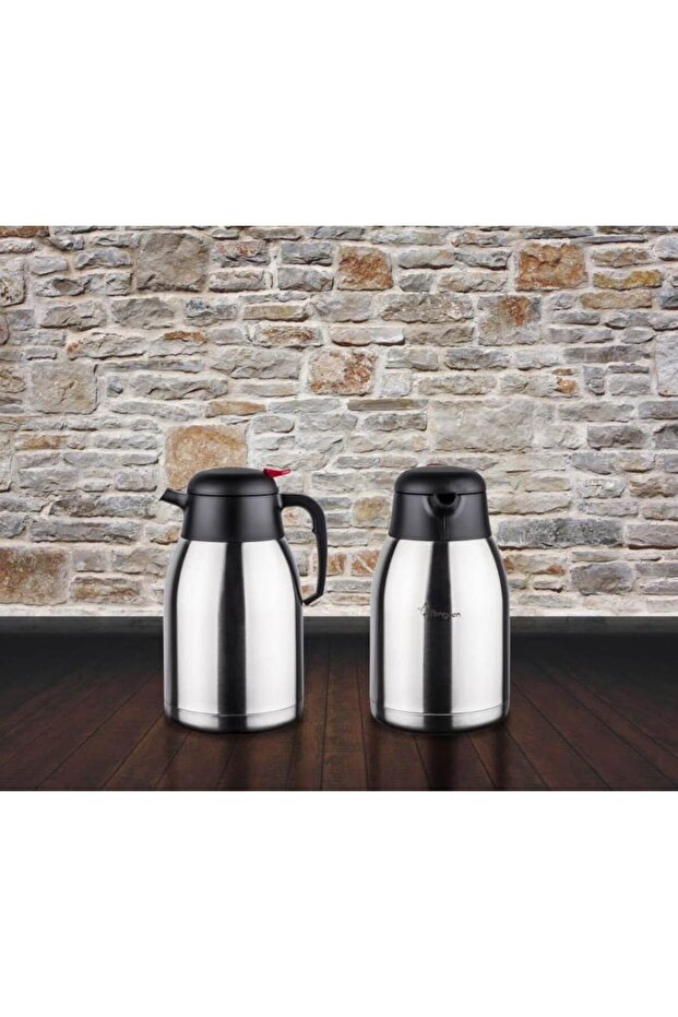 2 Litre Çelik Termos Çift Katlı 1200A - 3