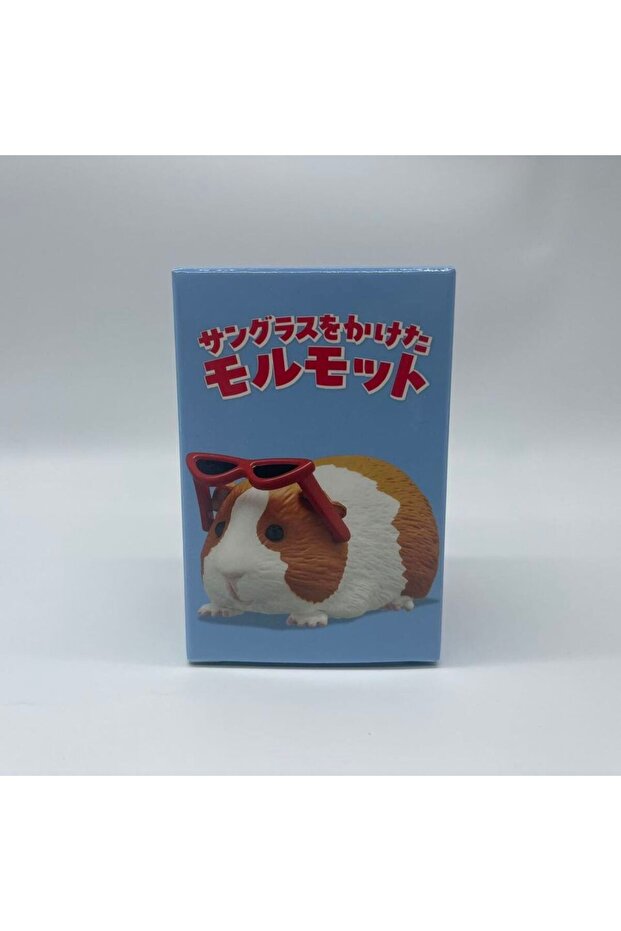 random 1 pc Guinea Pig With Sunglasses Blind Box Cute Mini Anime Action Figure Model Toys Kaw