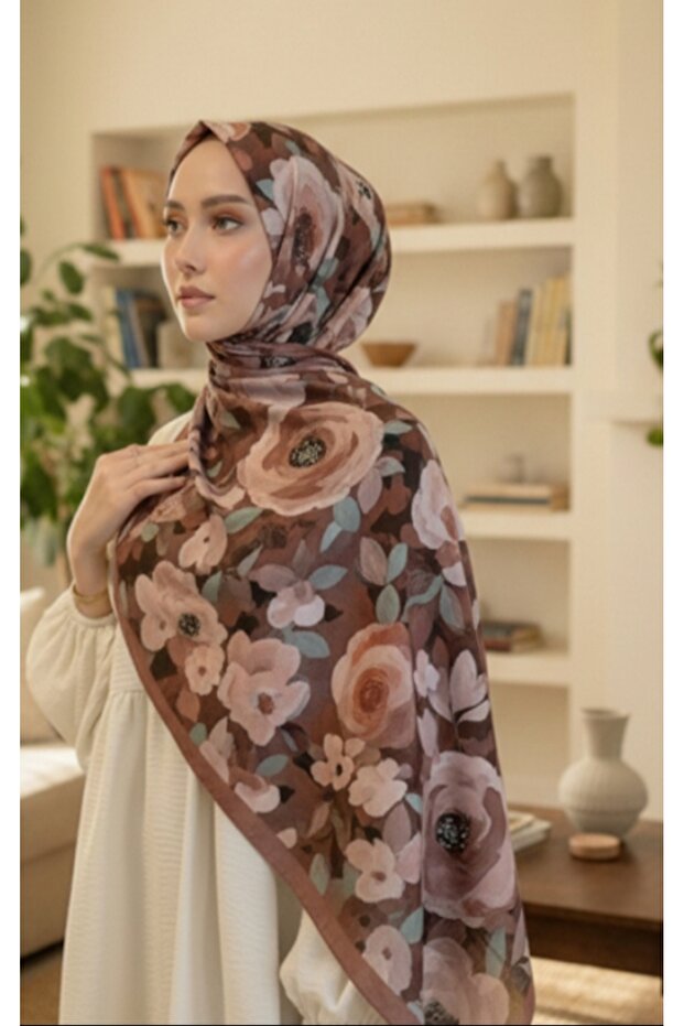 Bambu desenli şal - 1