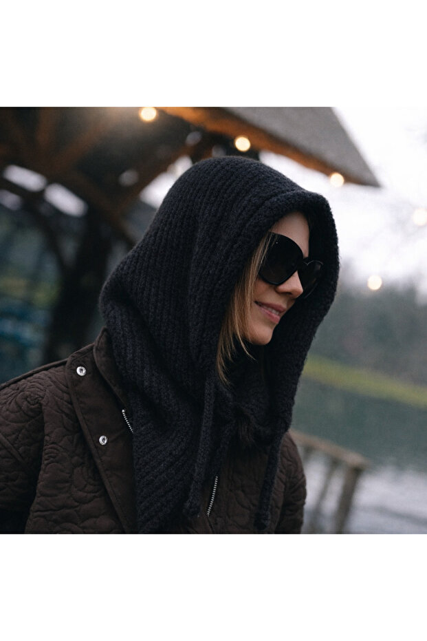 Düğmeli Balaclava - 2