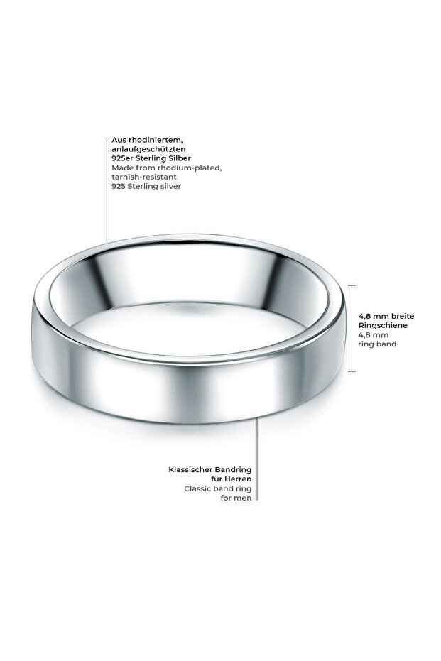 Silberring Ring Sterling Silber - 4