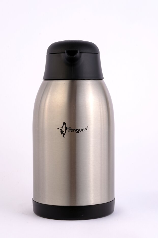 1250P Çift Katlı Çelik Termos 2.5 Litre - 6