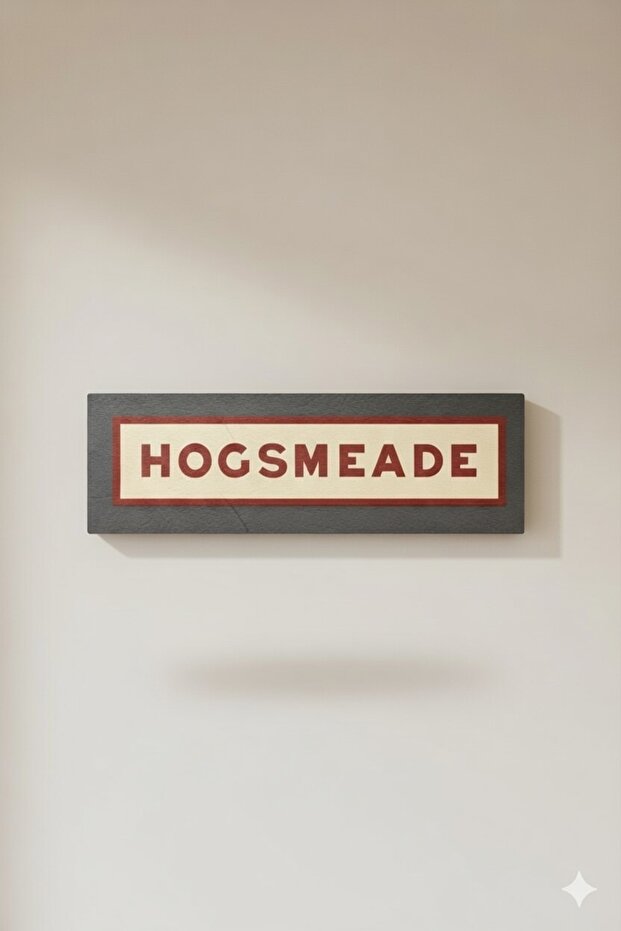 Hogsmeade Lisanslı Tabela - 6