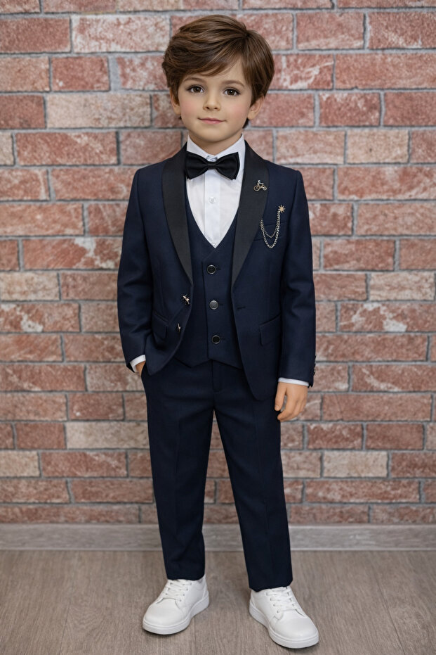 Children's Suit Set with Vest and Shirt Milano Plus