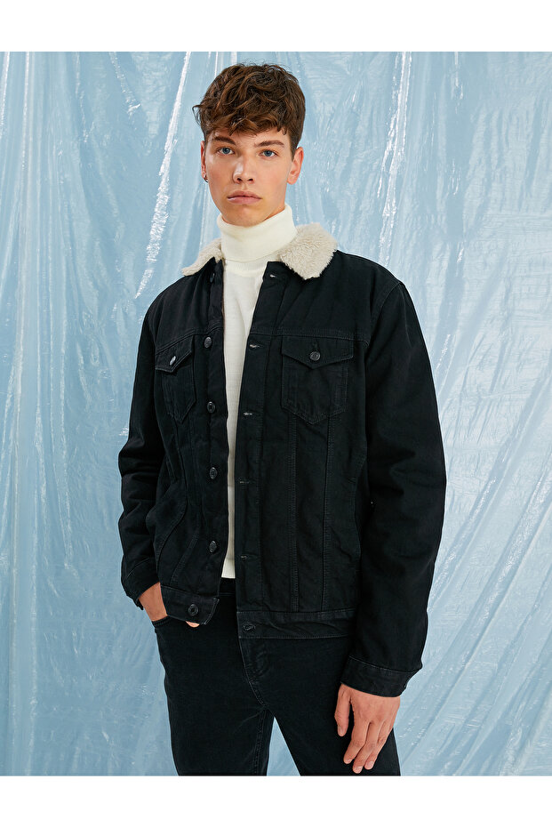 Men's Black Jacket - 3