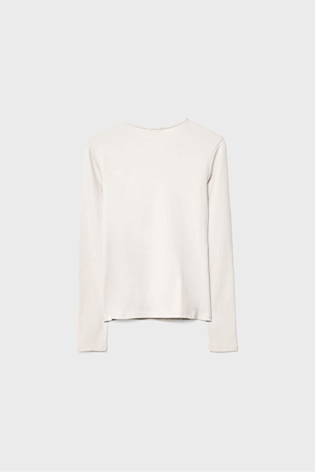 Long sleeve basic T-shirt - 6