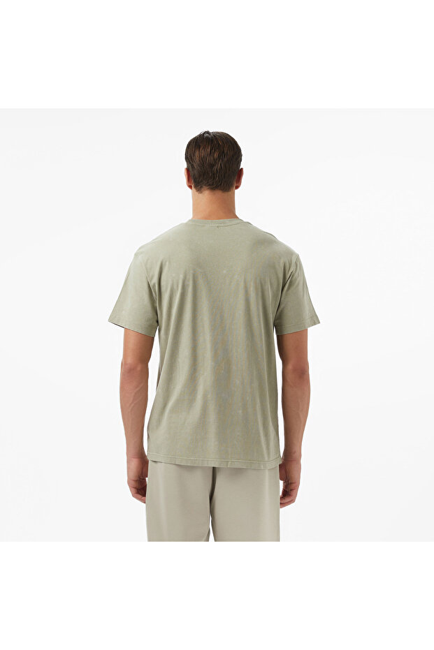 Ess Elevated Wash Erkek Yeşil T-Shirt - 2