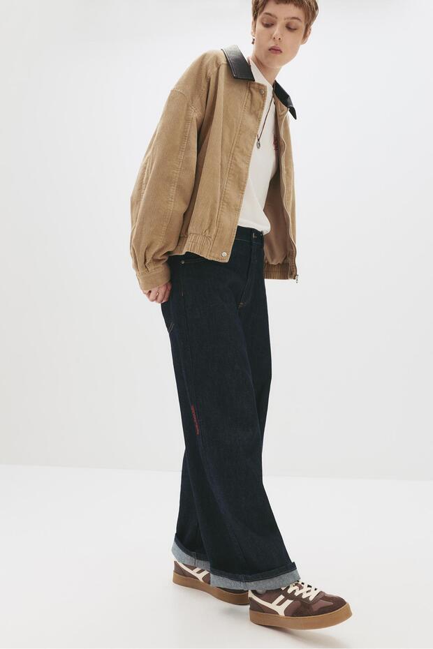 Retro kalın tabanlı spor ayakkabı - 1