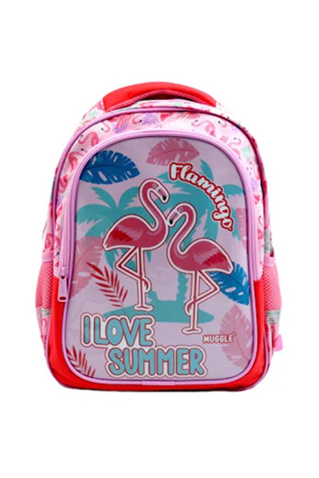 Flamingo Rose School Bag - Mu-7211