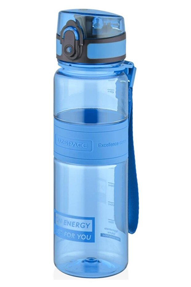 Uzspace 5026 550ml Clitoria Blue Tritan Water Bottle