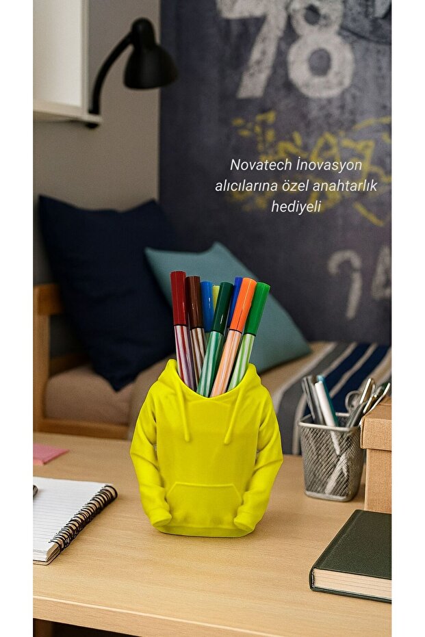 Hoodie Pencil Case Decor Object and Accessory Teenager Room Sweatshirt Organizer