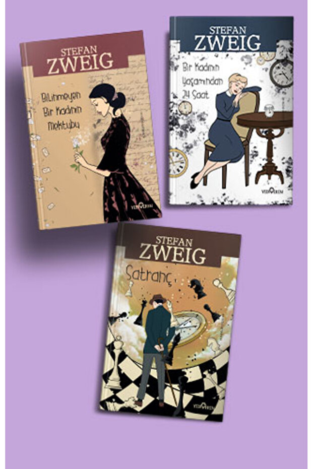 Stefan Zweig Seti 3 Kitap