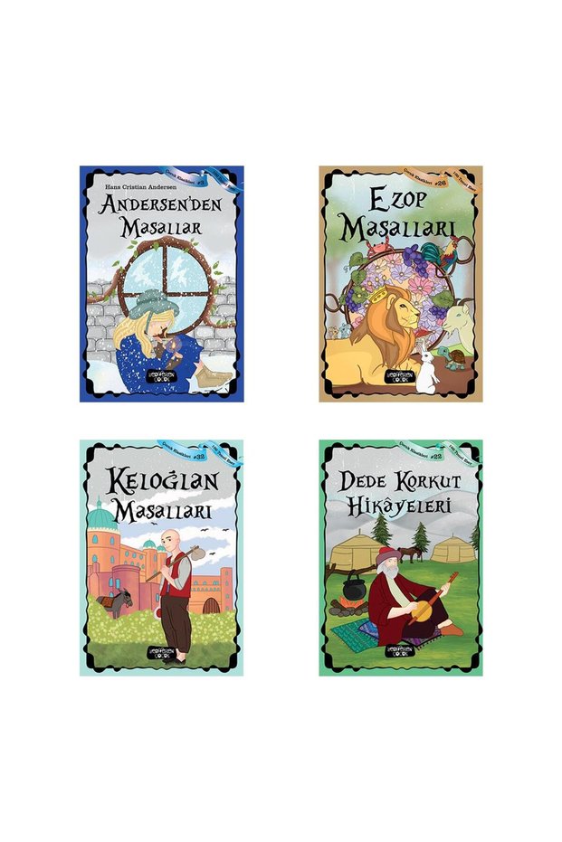 Çocuk Klasikleri Masallar Seti 4 Kitap Takım