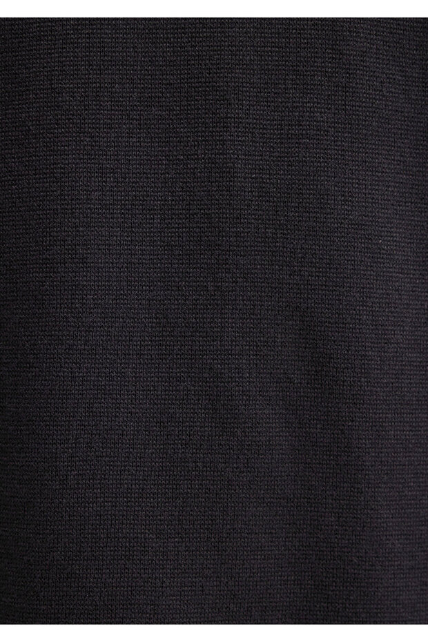 HALF ZIP KAZAK Siyah - 7