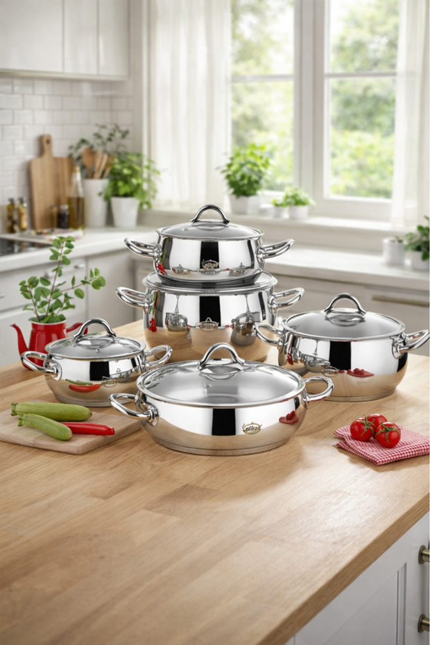 Ada 10 Parça Tencere Seti - 1