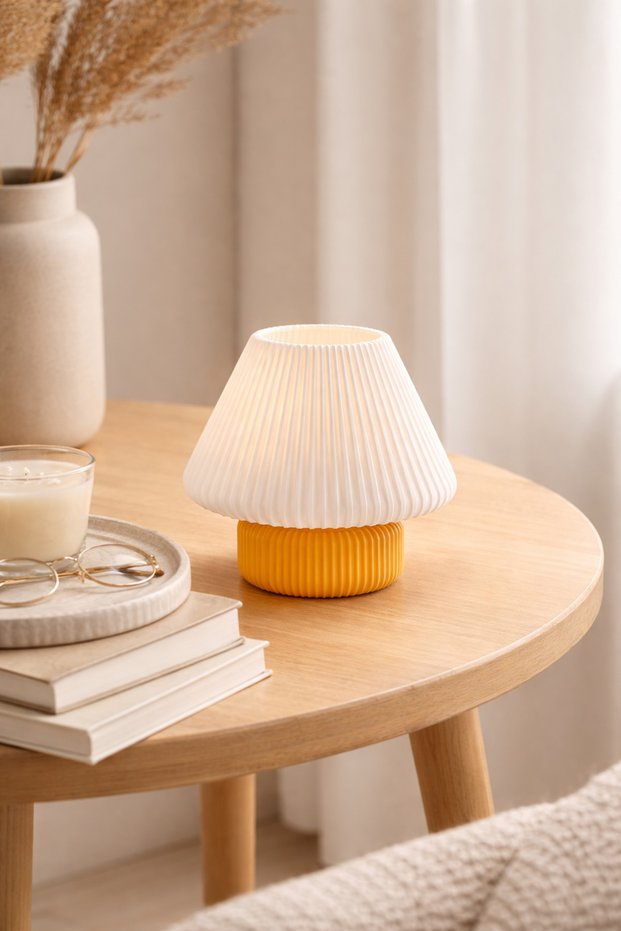 Mini Tealight Table Lamp – Decorative Light (12×10 cm)