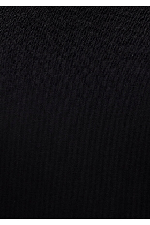 سويت شيرت أسود برقبة دائرية - موديل أساسي 0S10276-900 - 7