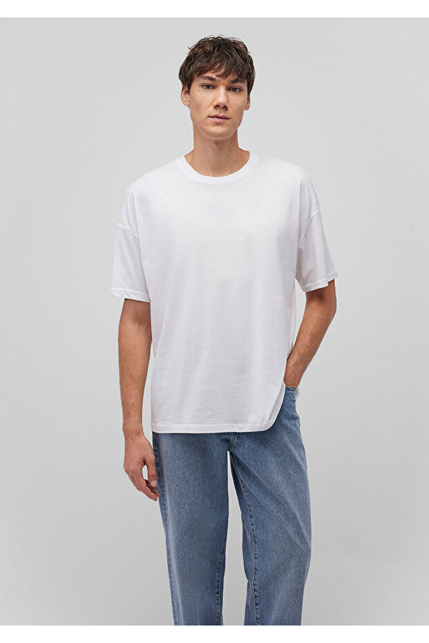 2li Oversize Basic Tişört Oversize / Geniş Kesim 0612162-620 - 2