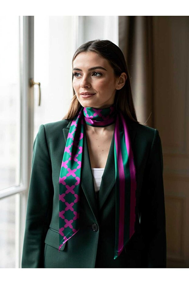 Fular Yaka Gömlek - 2