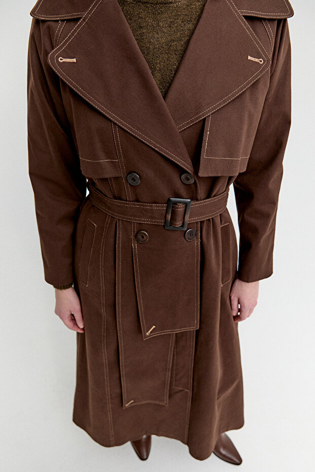 Katmanlı Pamuk Pardesü - 8