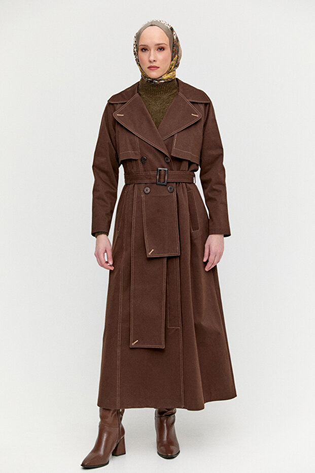 Katmanlı Pamuk Pardesü - 4