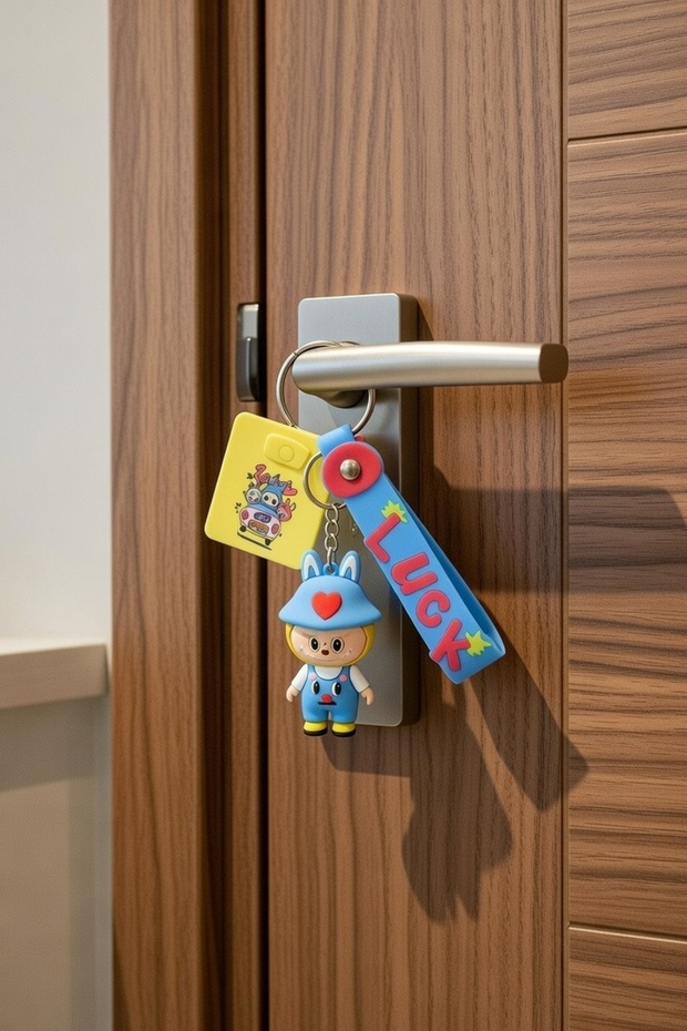 سلسلة مفاتيح لابوبو - لاكي - 5