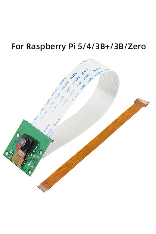 For Pi 5 Zero Raspberry Pi 5MP Camera OV5647 1080P CSI Camera Module for Raspberry Pi 5 4B 3B+ 3B Ze