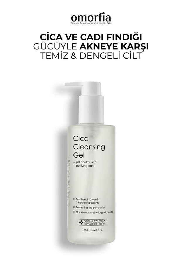 Anti-Blackhead Cica Facial Cleansing Gel with Witch Hazel Extract 250 ml
