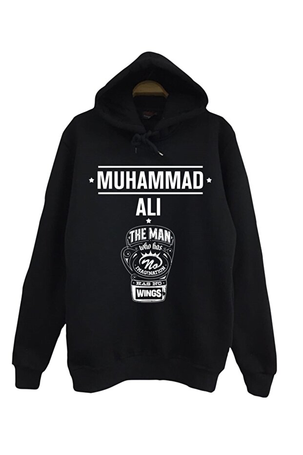 Muhammed Ali Baskılı Sweatshirt - 1