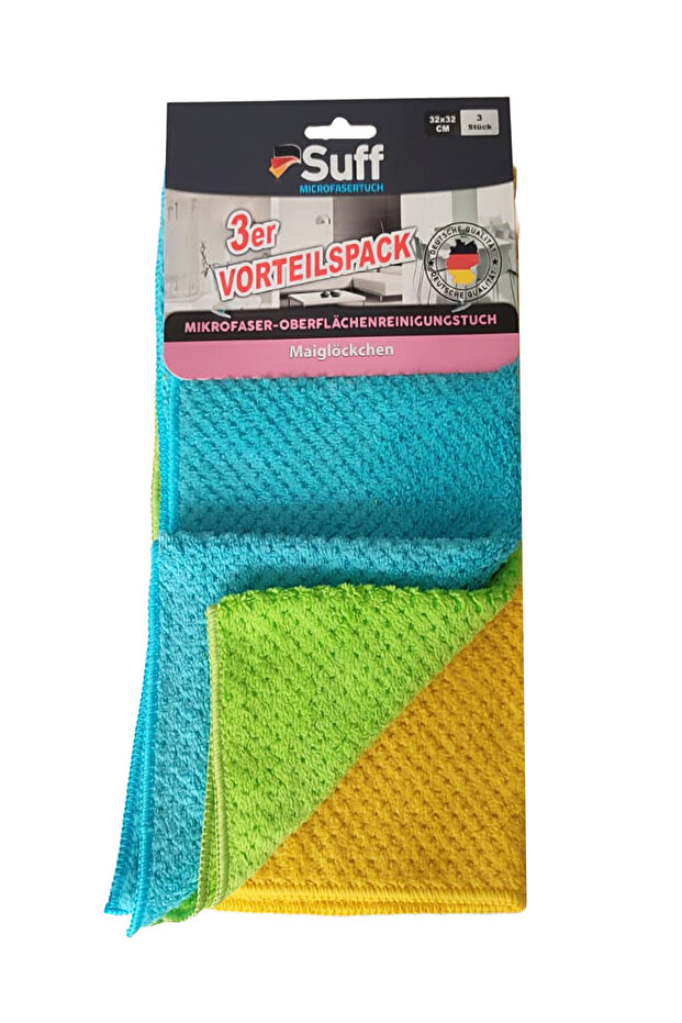 Premium Kitchen Cloth 3-Pack Microfiber - 1