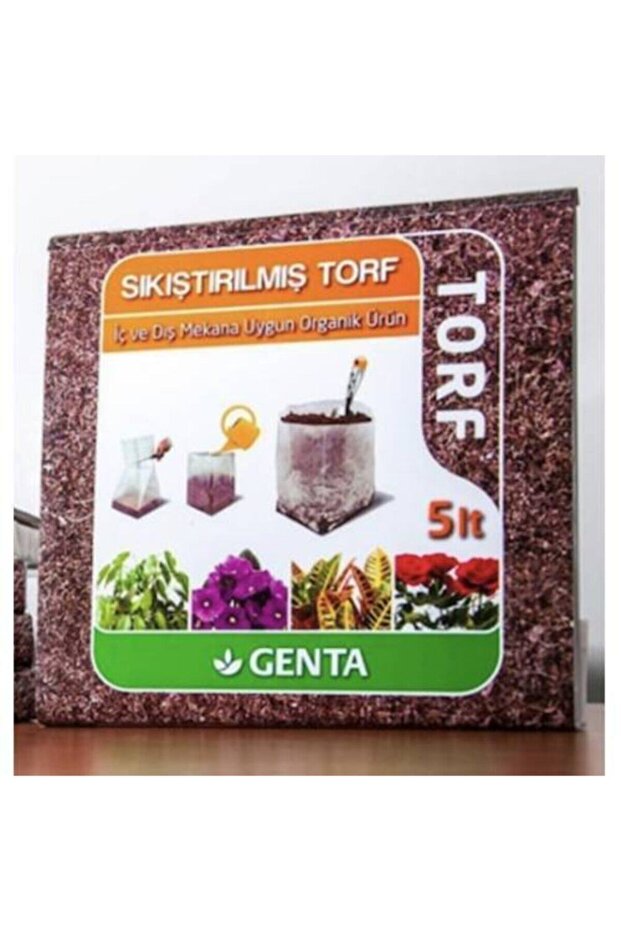 Cocopeat Sıkıştırılmış Torf 5 lt