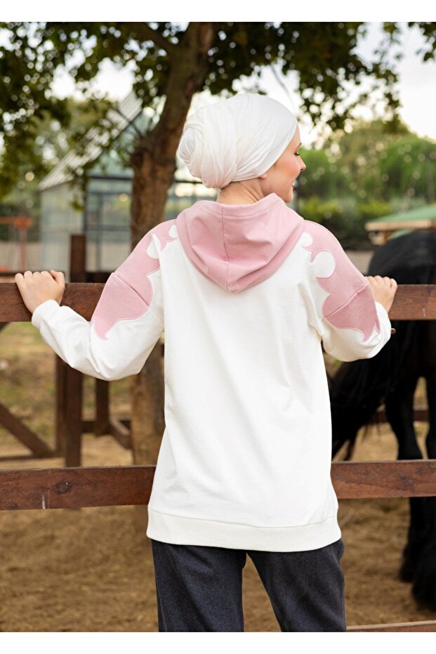 Sweatshirt Kovboy Pembe - 5