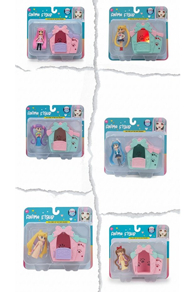 ANİME FİGÜR OYUNCAK IŞIKLI EV - 8