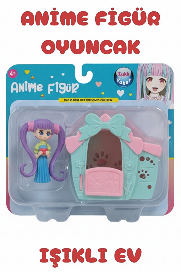 ANİME FİGÜR OYUNCAK IŞIKLI EV - 2