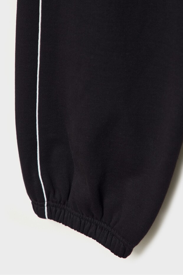 Şeritli jogger pantolon - 7