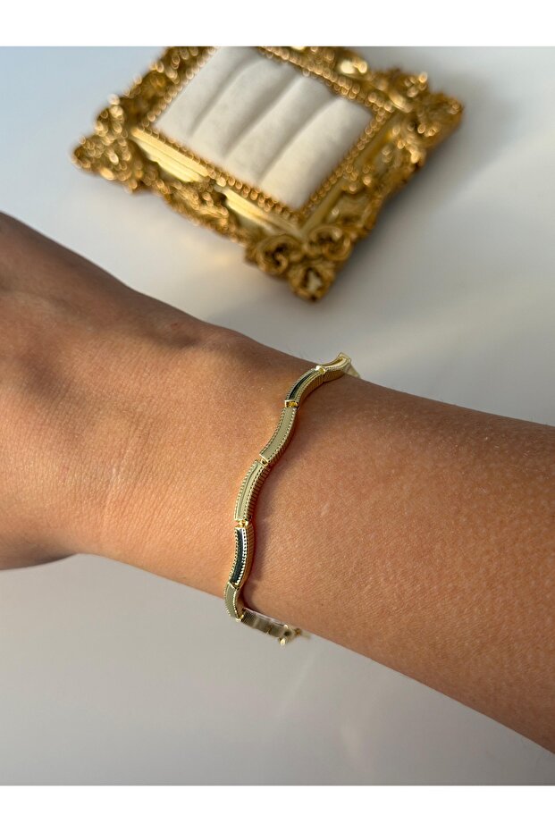 Çelik basic özel seri kıvrım bileklik - 1