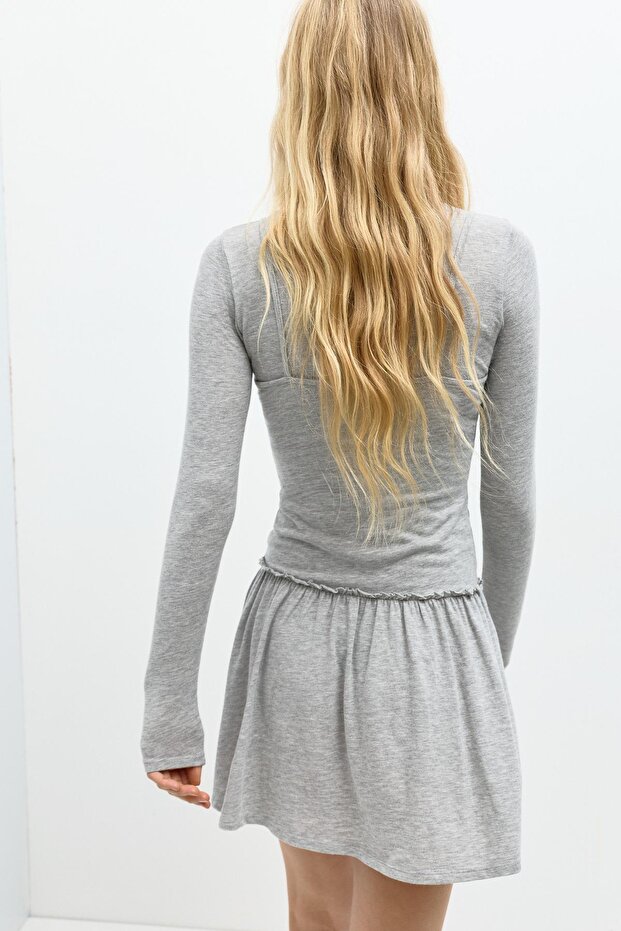 Çift kısa elbise - 4