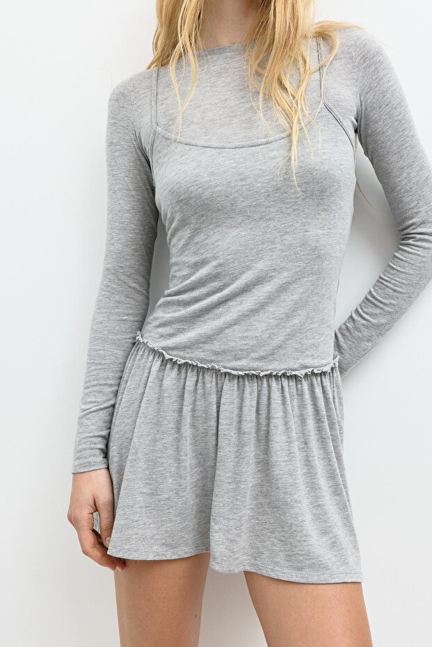 Çift kısa elbise - 5