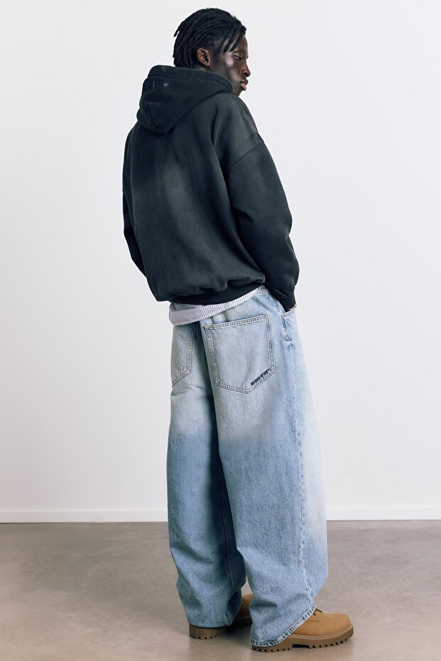 Delaveli kapüşonlu sweatshirt - 4