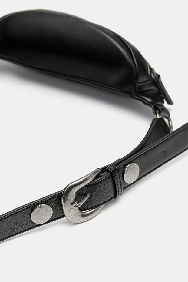 Zımbalı bel çantası - 3