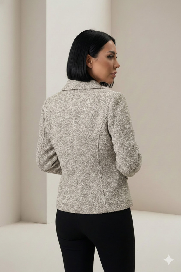 Kadın Tüvit Ceket - 3