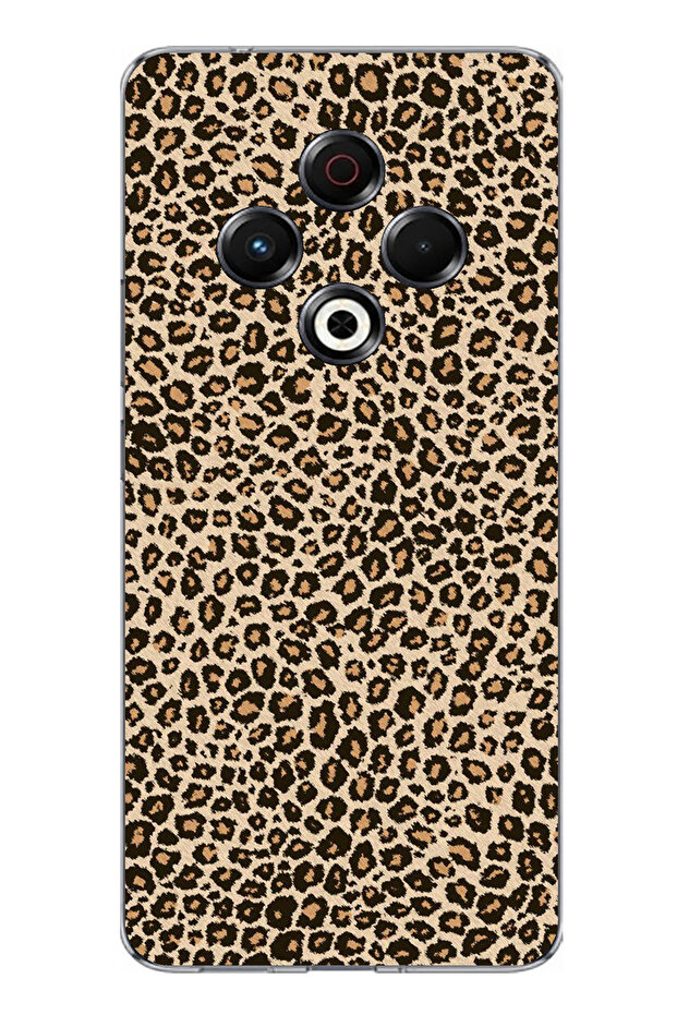 Tecno Spark 30 Compatible Leopard Design Printed Silicone Case - 1
