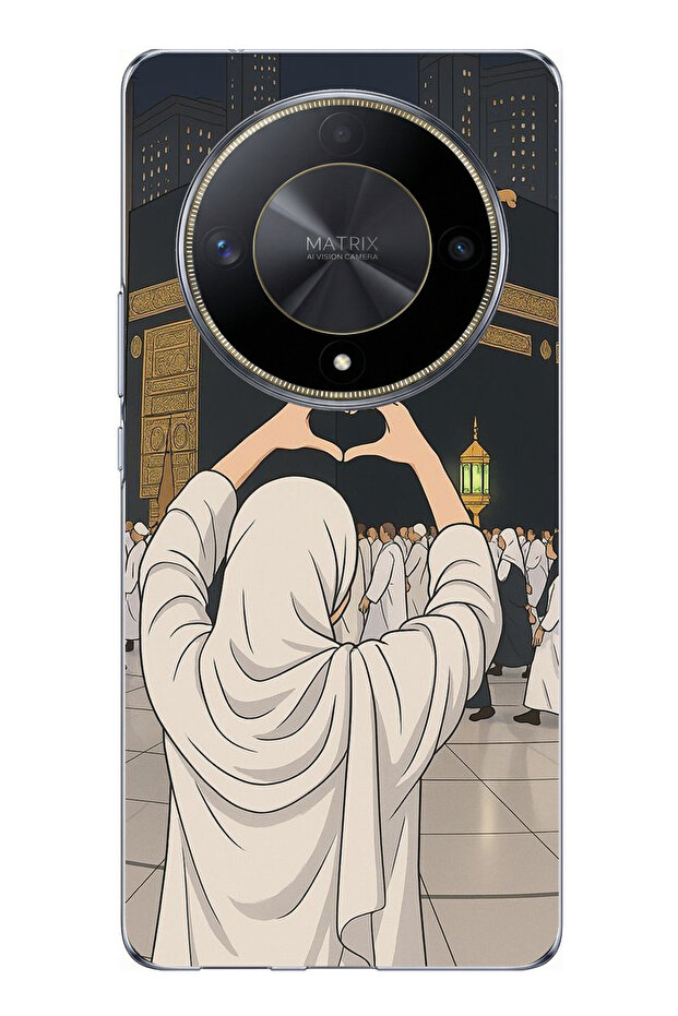 حافظة سيليكون متوافقة مع هاتف Honor X9B من Kabe Love مطبوع - 1